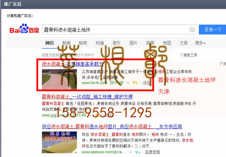 苏州竞价网站托管优化推广公司，菜根谭网络科技有限公司查询瑞皇关键词排名9月4日推广实况案例（2）