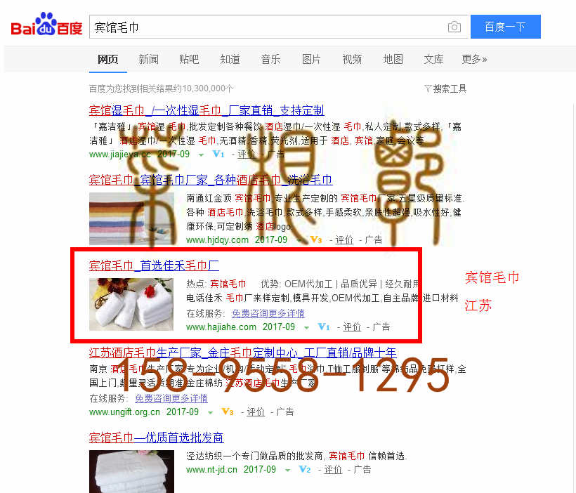 苏州竞价网站托管优化推广公司，菜根谭网络科技有限公司查询佳禾关键词排名9月15日推广实况案例（2）