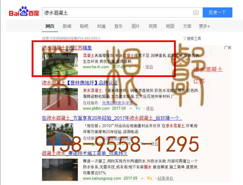 苏州竞价网站托管优化推广公司，菜根谭网络科技有限公司查询瑞皇关键词排名9月18日推广实况案例（1）