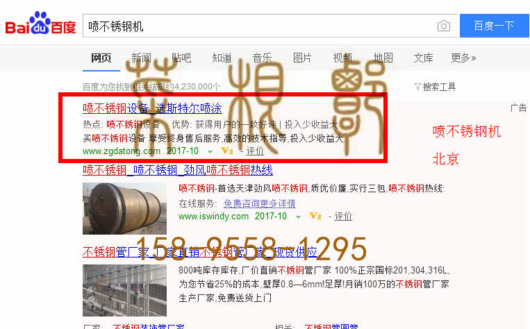 苏州网站托管优化推广公司，菜根谭网络科技有限公司查询斯特尔关键词排名10月19日推广实况案例（3）