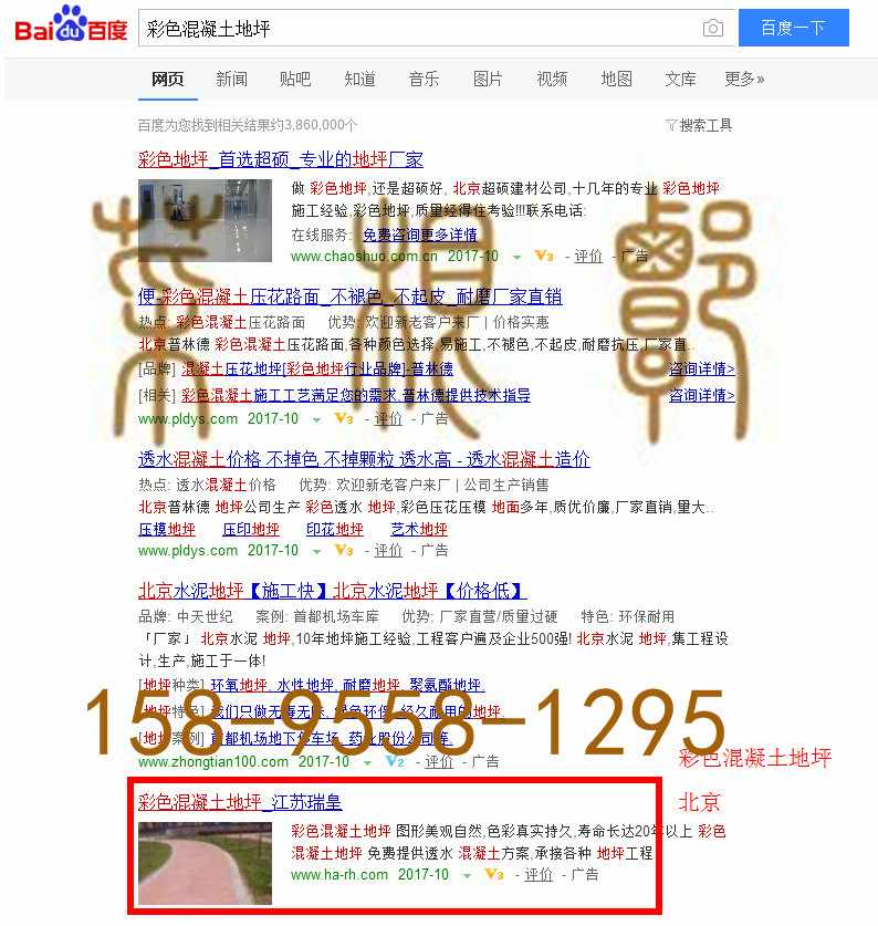 苏州网站托管优化推广公司，菜根谭网络科技有限公司查询瑞皇关键词排名10月20日推广实况案例（1）