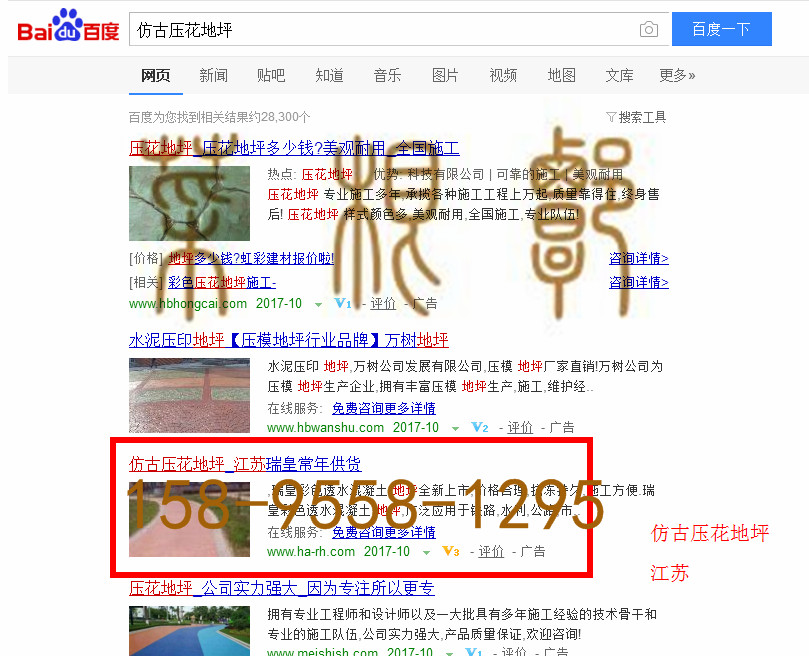 苏州网站托管优化推广公司，菜根谭网络科技有限公司查询瑞皇关键词排名10月20日推广实况案例（3）